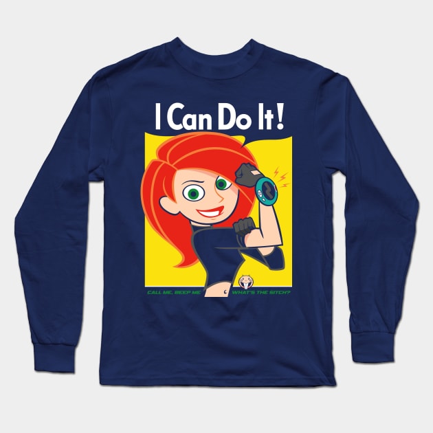 I Can Do It! What's the Sitch? Long Sleeve T-Shirt by RyanAstle
